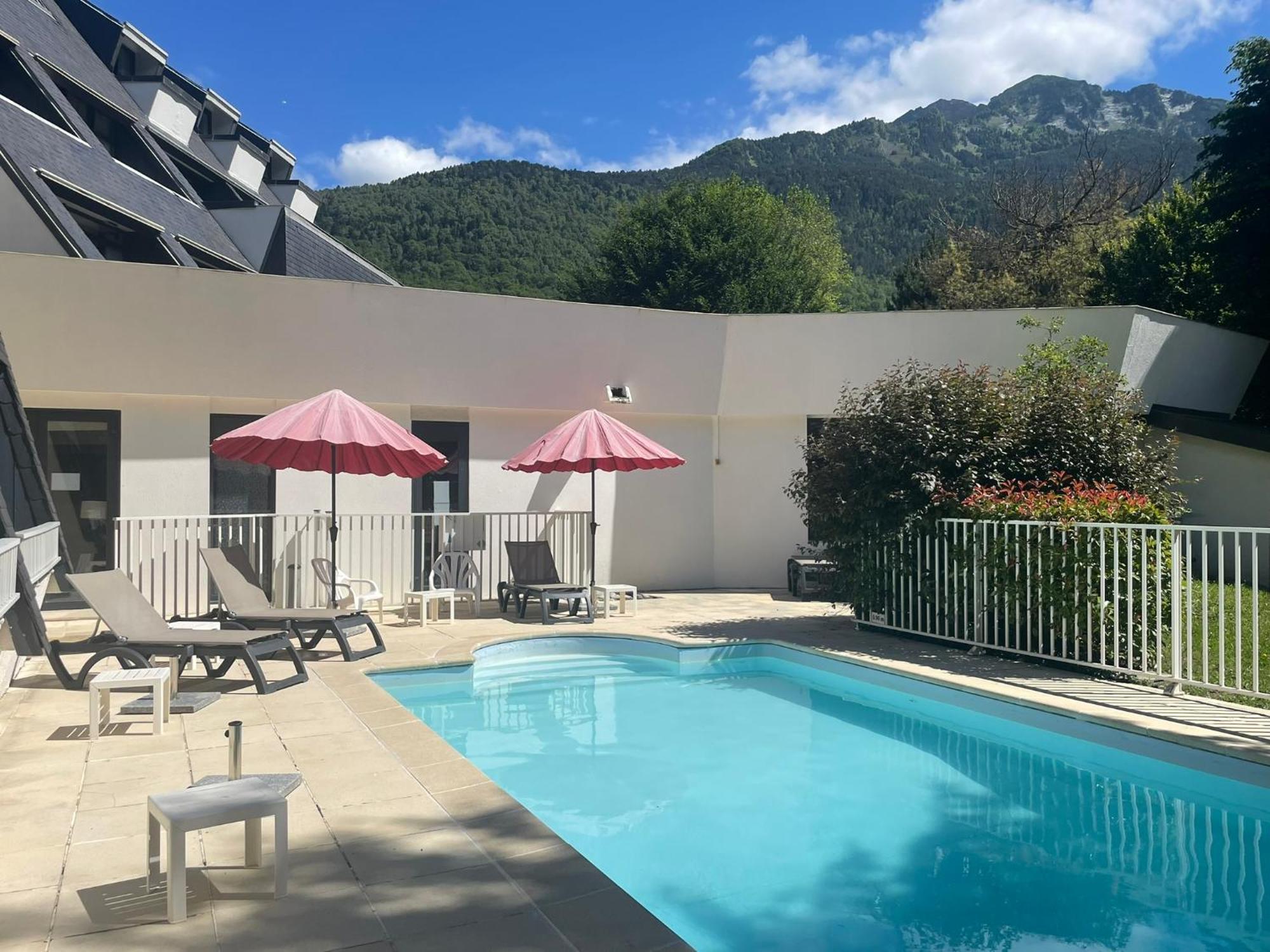 T2 Classe 3 Etoiles Coeur De Village Et Piscine Ext Saint-Lary-Soulan Exterior photo
