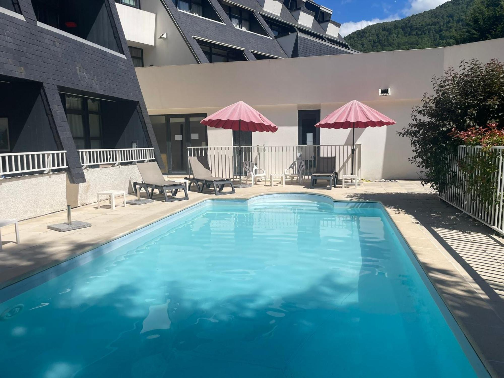 T2 Classe 3 Etoiles Coeur De Village Et Piscine Ext Saint-Lary-Soulan Exterior photo